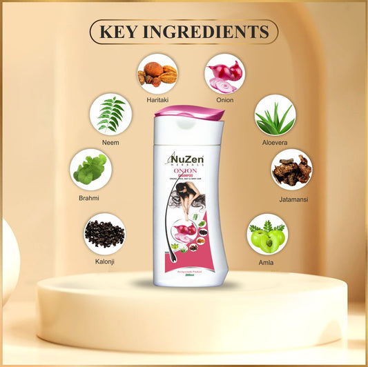 Herbal Onion Shampoo 200ml (Pack of 2)